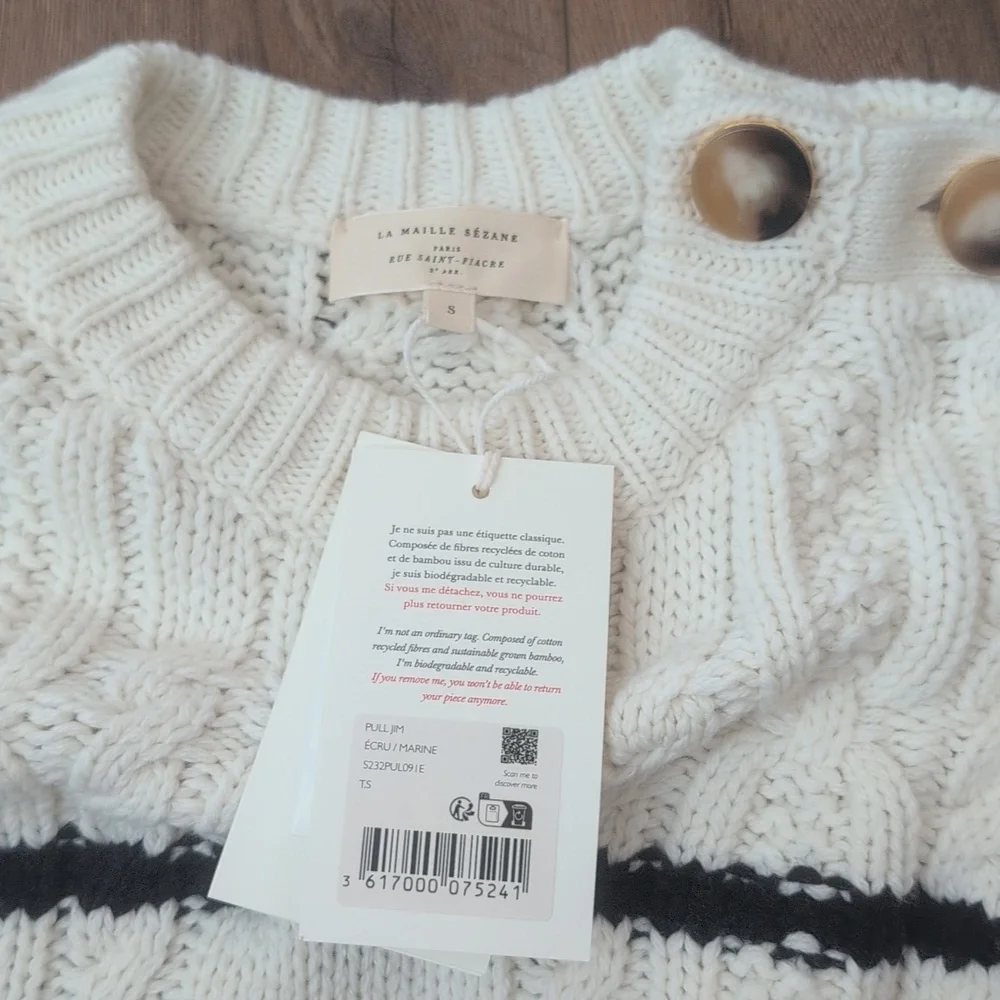 NWT Sezane Sweater - Picture 6 of 8